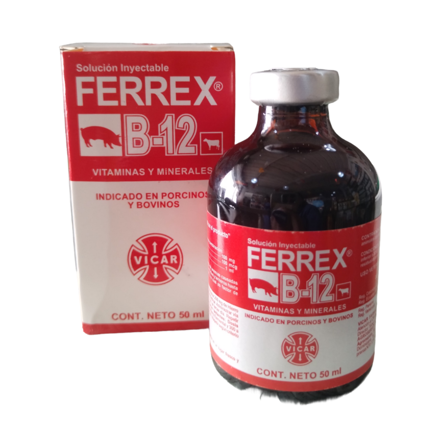 FERREX INY X 50 ML (HIERRO INYECTADO)