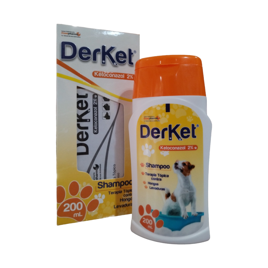 SHAMPOO DERKET 200 ML (KETOCONAZOL)