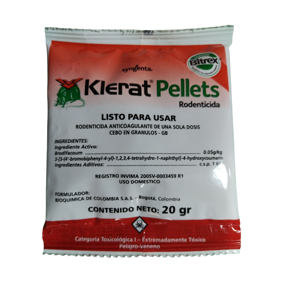 KLERAT PELLETS X20 GM