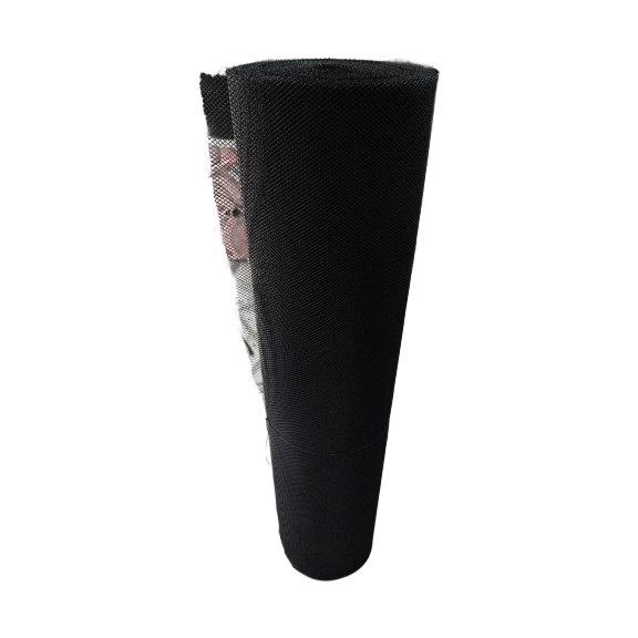 MALLA PLASTICA DIAMANTE 1 MT X 30MTS NEGRA