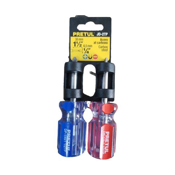 DUO DESTORNILLADOR TIPO TATAMACO MANGO PVC 21379