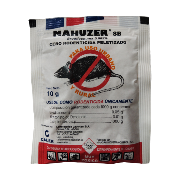 MAHUZER X 10 GR (Veneno para Ratón)