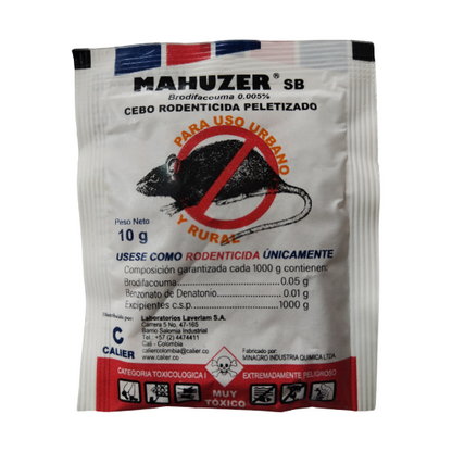 MAHUZER X 10 GR (Veneno para Ratón)