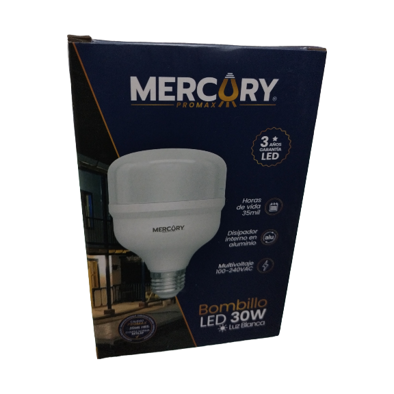 BOMBILLO MERCURY LED 30W