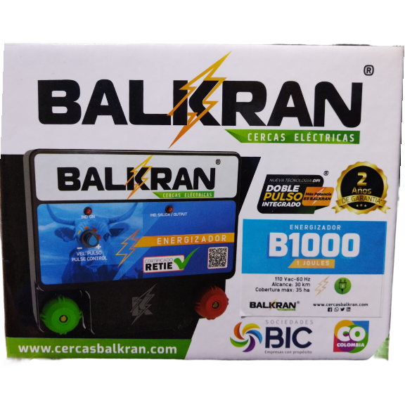 CERCA ELECTRICA BALKRAN B1000 30 KM