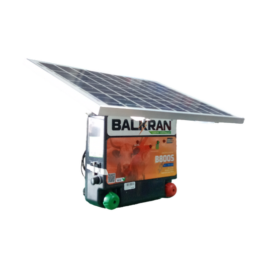 CERCA ELECTRICA SOLAR KB800S 15KM + PANEL 20 W BALKRAN