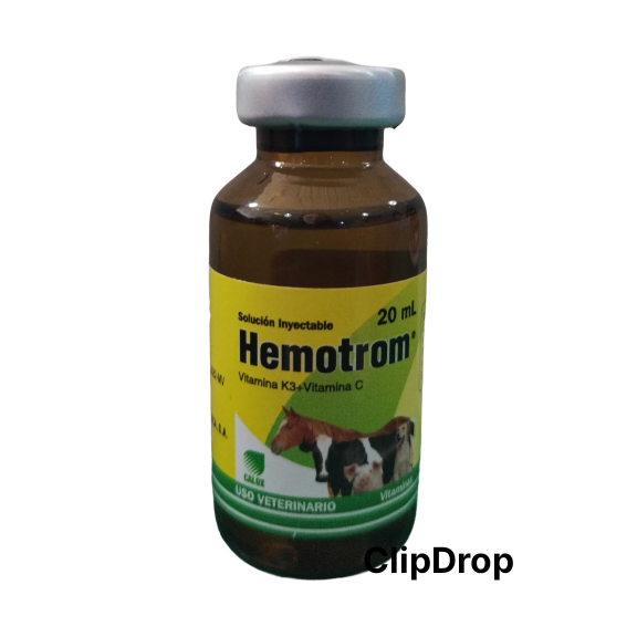 HEMOTROM (VITAMINA K3+ VITAMINA C) 20 ML