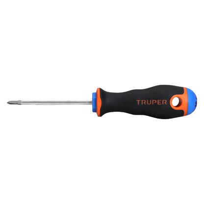DESTORNILLADOR PUNTA PHILLIPS 1/8" x 2-1/2" MANGO COMFORT GRIP TRUPER 18547