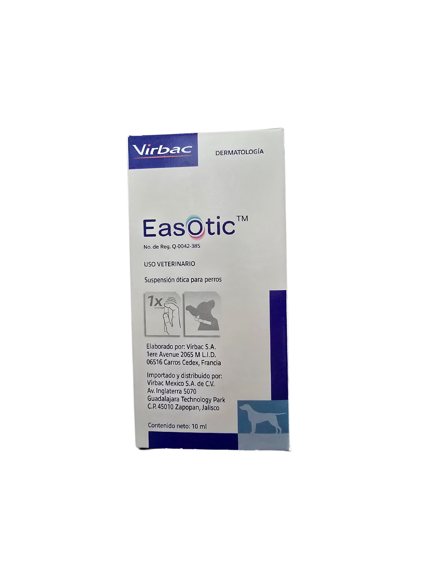 EASOTIC X 10 VIRBAC (OTICO)