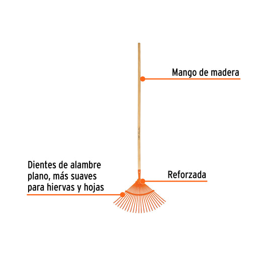 METALLBESEN 22 GEBOGENE ZÄHNE (BÜRSTE) 14322