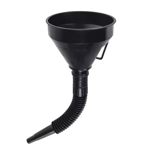 EMBUDO PLASTICO 500 ML, CUELLO FLEXIBLE 11207