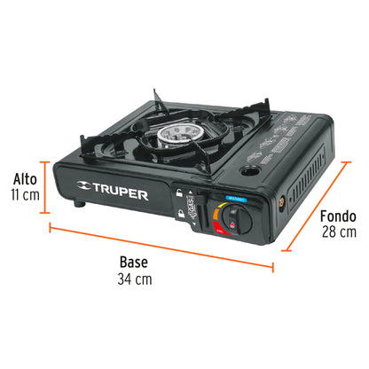 ESTUFA GAS PORTATIL 1 PUESTO 15005 TRUPPER