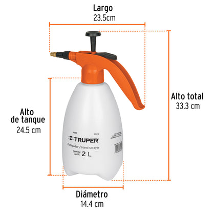 TRUP 10235 2 LITER FUMIGADOR