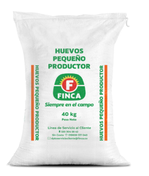 FINCA HUEVO PRODUCTOR PELLET x 40 (PONEDORA PATIO)