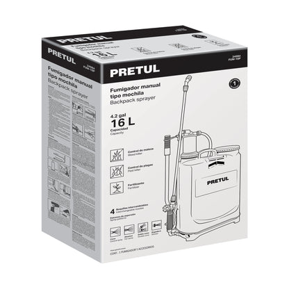 FUMIGADORA PRETUL 16 LT 24584