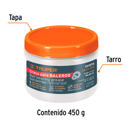 GRASA RODAMIENTO 101574 450G
