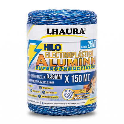 Hilo Electroplástico LHAURA® Superconductivo Aluminio (150 m)