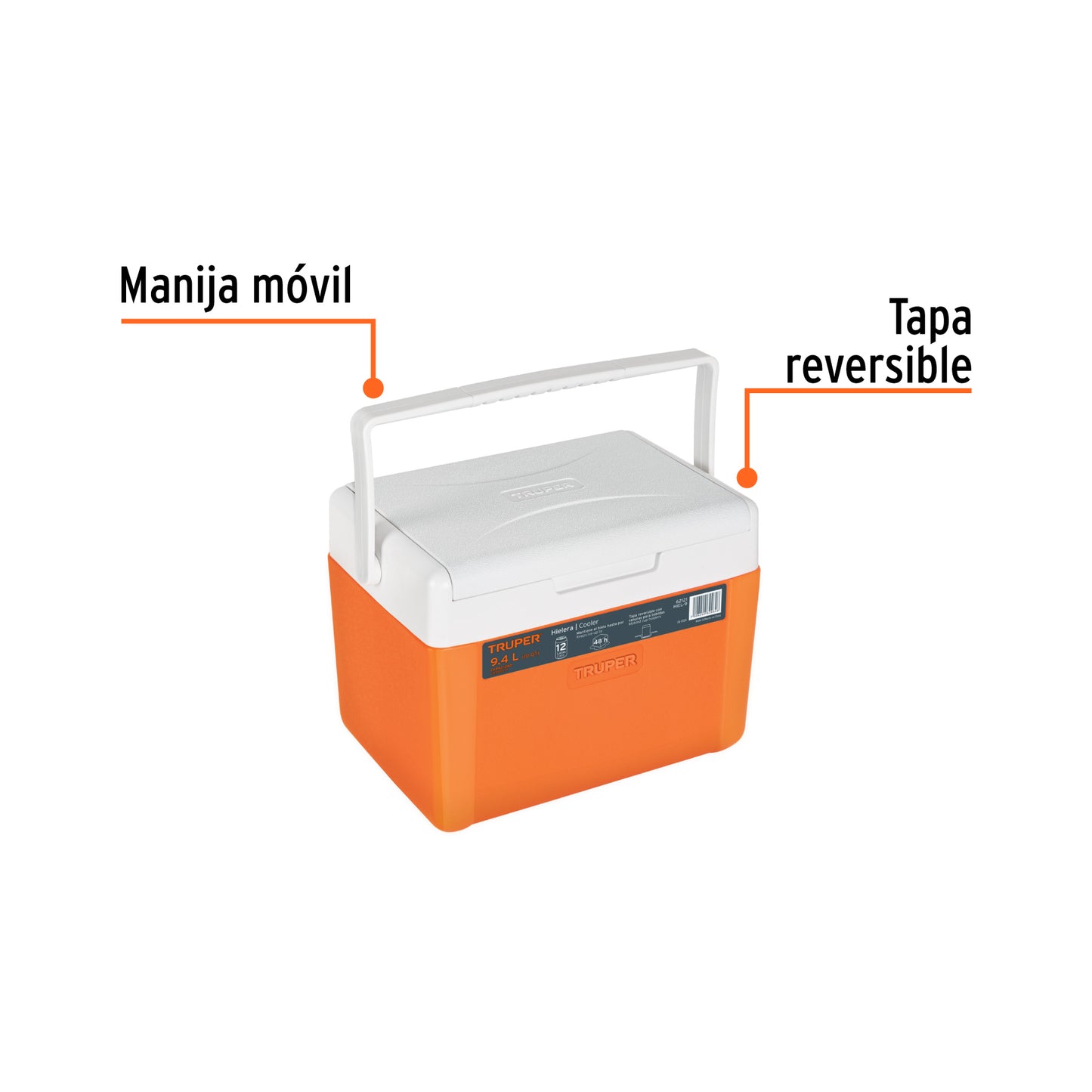 HIELERA DE 9.4 LITROS