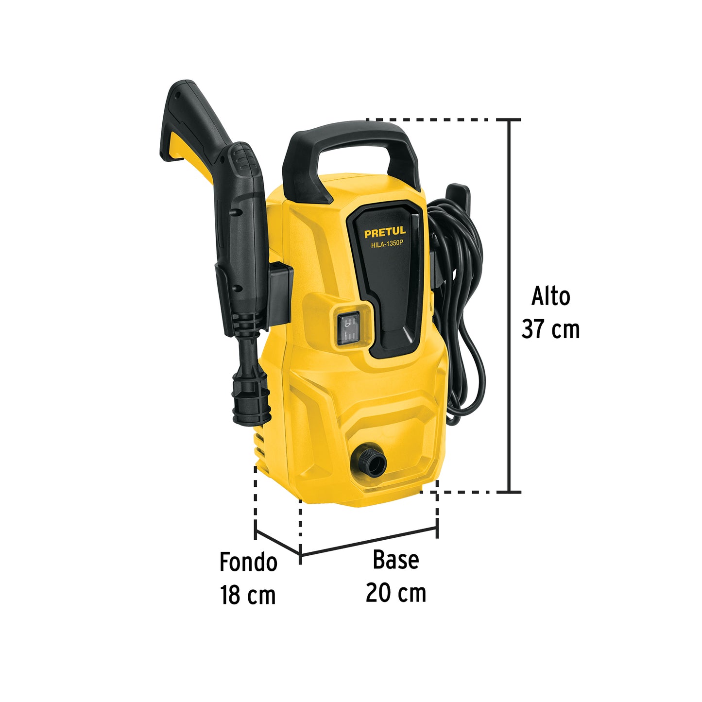 HIDROLAVADORA ELÉCTRICA 1350 29004