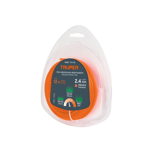 HILO DE GUADAÑA 2.4 mm x 12 mts 17607