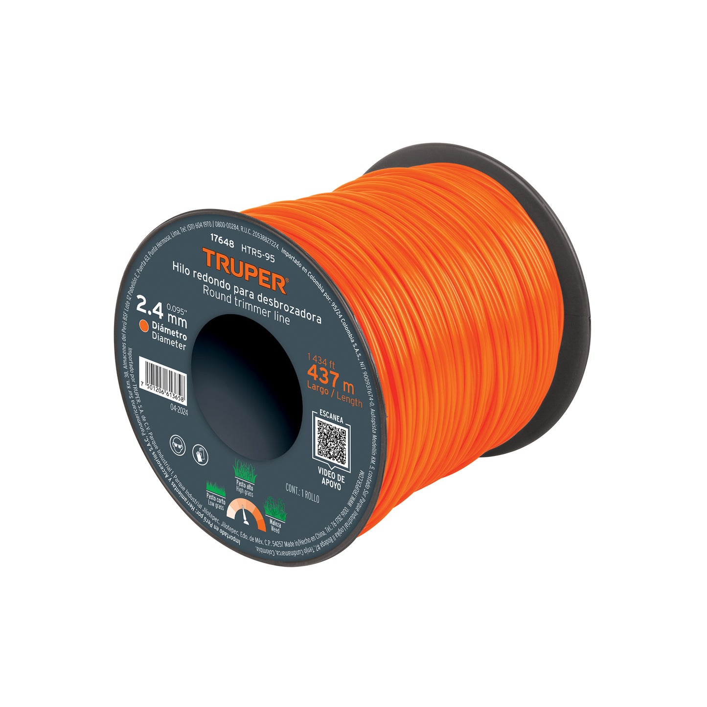 HILO GUADAÑA 2.4 mm x 437 mts 17648