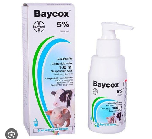 BAYCOX 5 % ORAL*100ML (Toltrazuril)