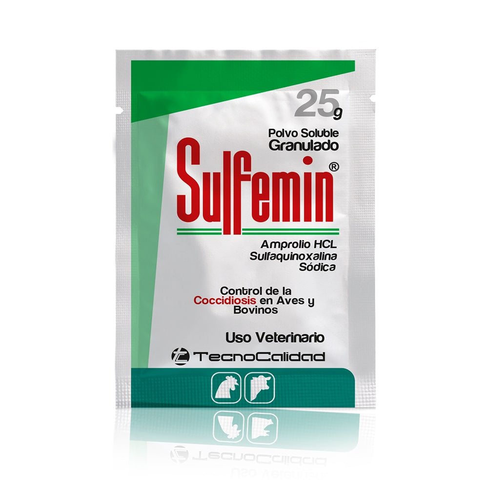 SULFEMIN-UMSCHLAG 25GR (AMPROLIO COCCIGAN)