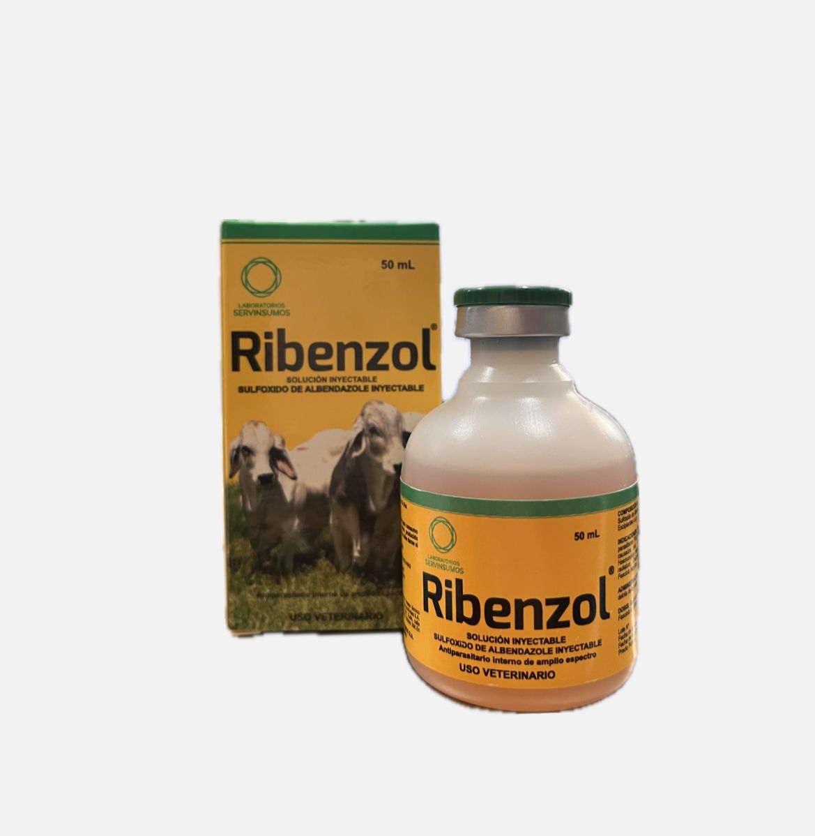 RIBENZOL X 50 ML (ALBENDAZOL INY)