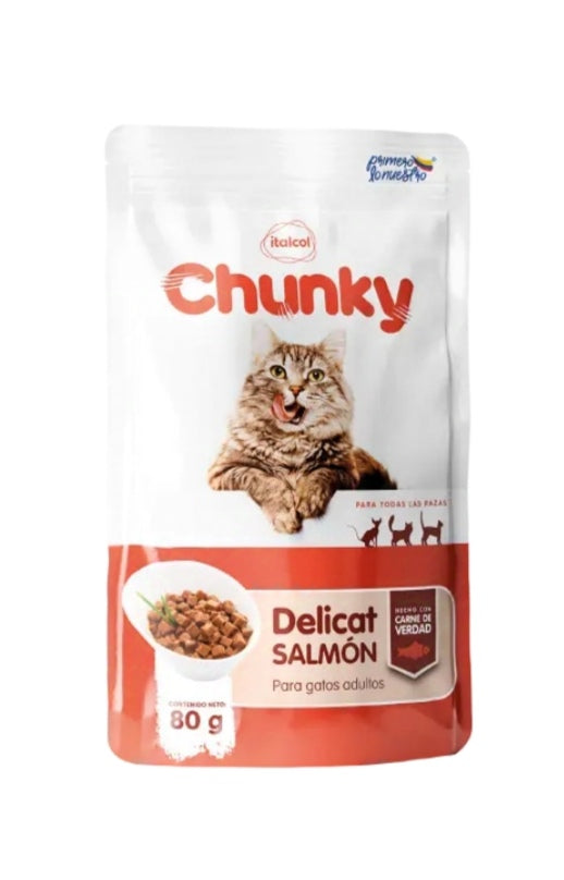 CHUNKY DELICAT SALMON POUCH X 85 GR