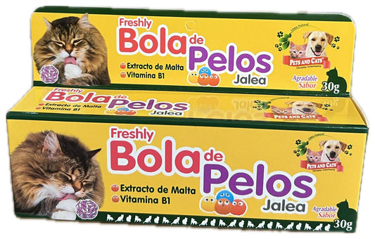 BOLA DE PELOS JALEA TUBO 30 GR