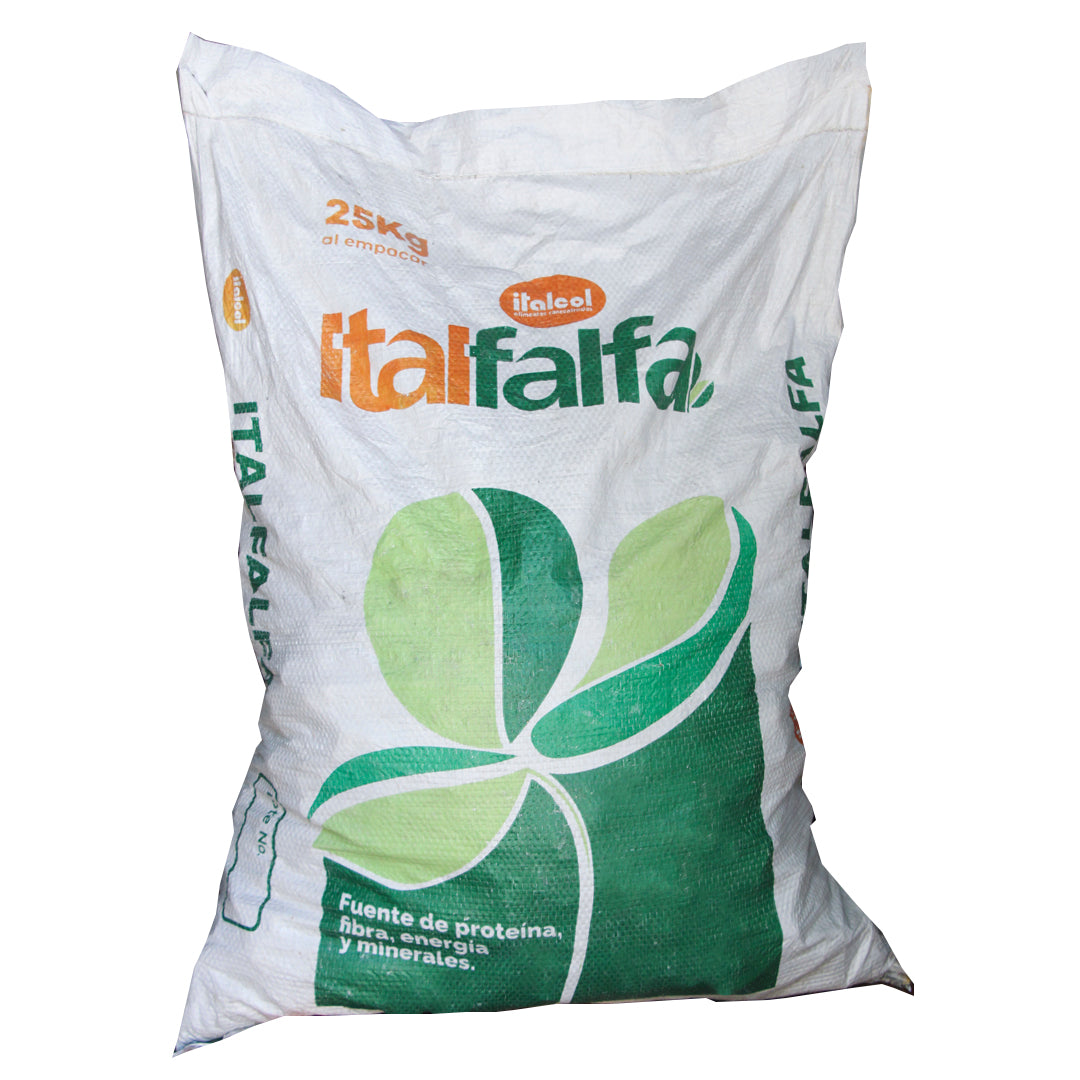 ITALFALFA EN CUBOS X 25 KILOS