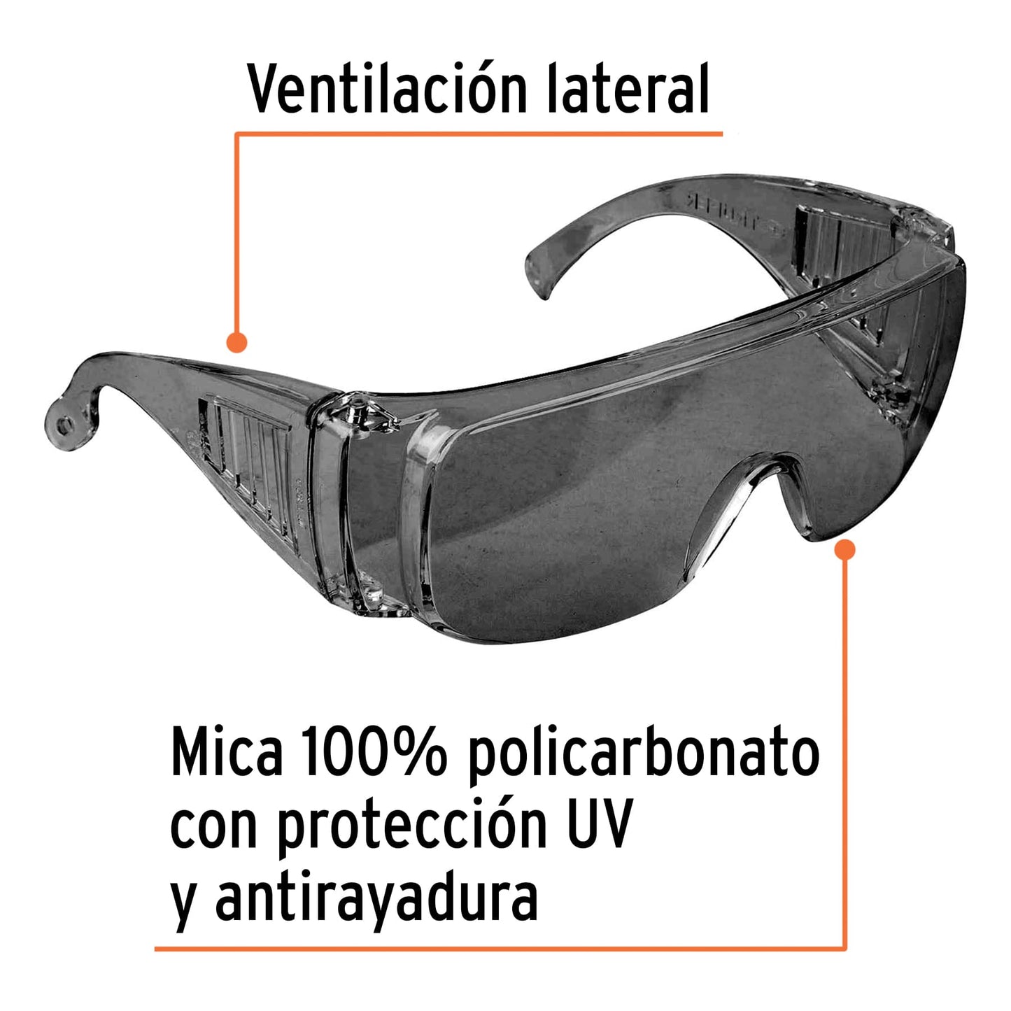 LENTES DE SEGURIDAD TRUPPER 14253