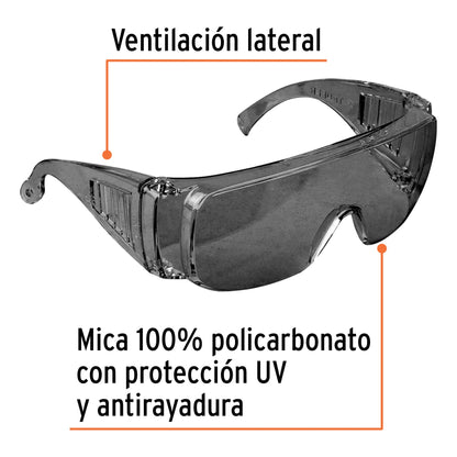 LENTES DE SEGURIDAD TRUPPER 14253