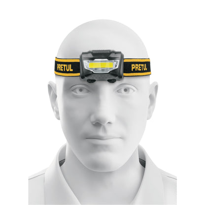 LINTERNAS PLÁSTICAS TIPO MINERO LED 27083