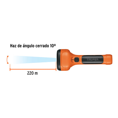 TRUPER 19847 WIEDERAUFLADBARE 200 LM TASCHENLAMPE