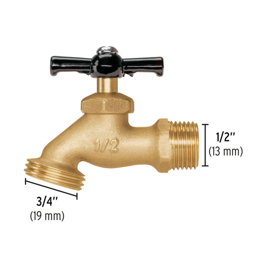 LLAVE TERMINAL  PARA JARDIN 1/2 PRETUL 23145