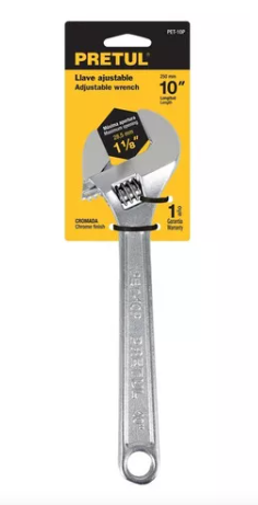 LLAVE EXPANSIVA  10 PULG PRETUL 21816