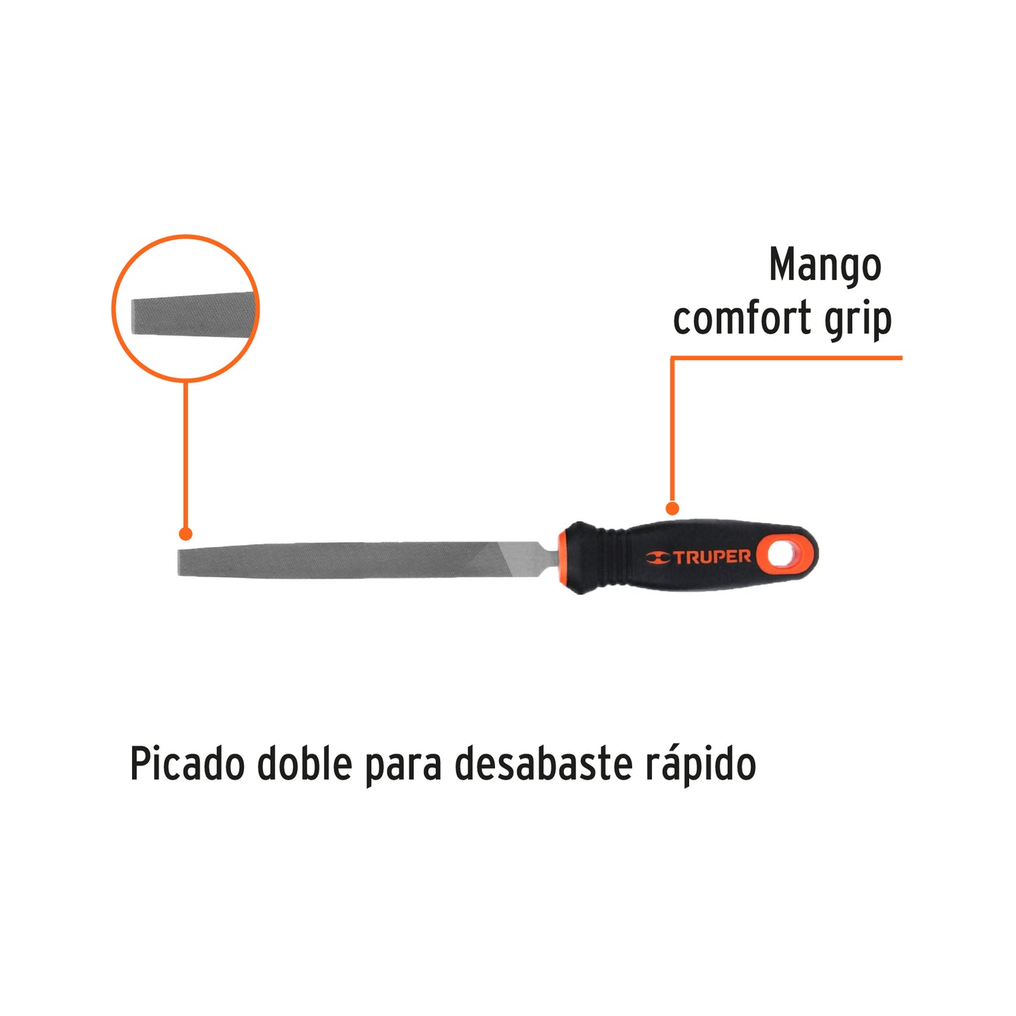 LIMA TRIANGULAR 6" TRUPPER 15309