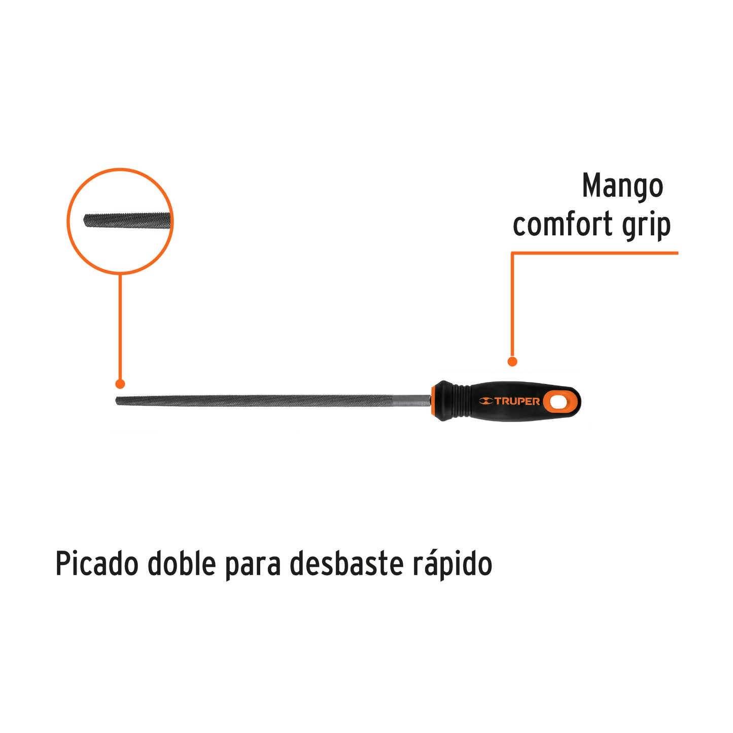 LIMA REDONDA TRUPPER 11244