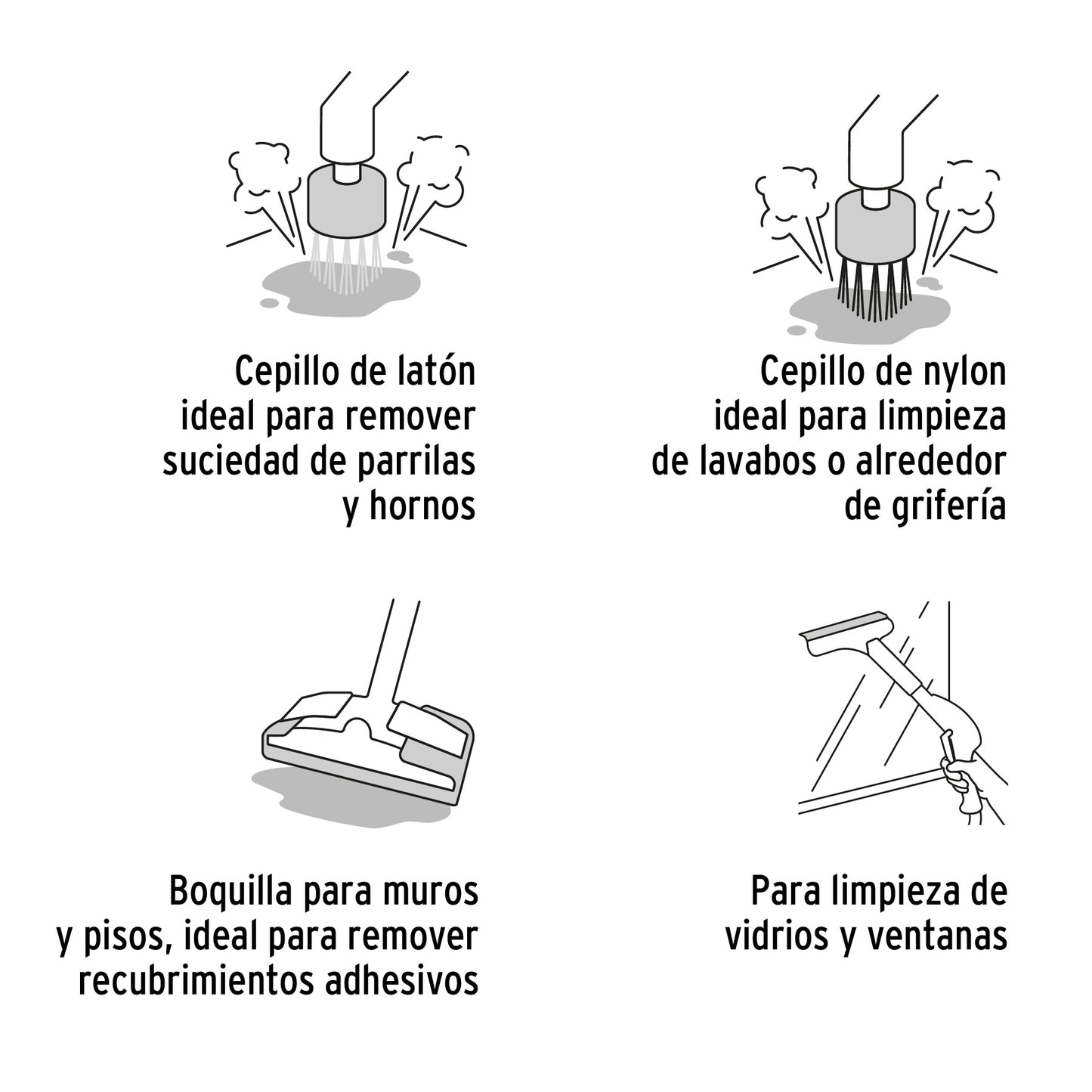 Limpiador a Vapor 1800w Truper  103206