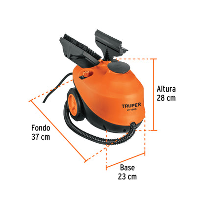 Limpiador a Vapor 1800w Truper  103206