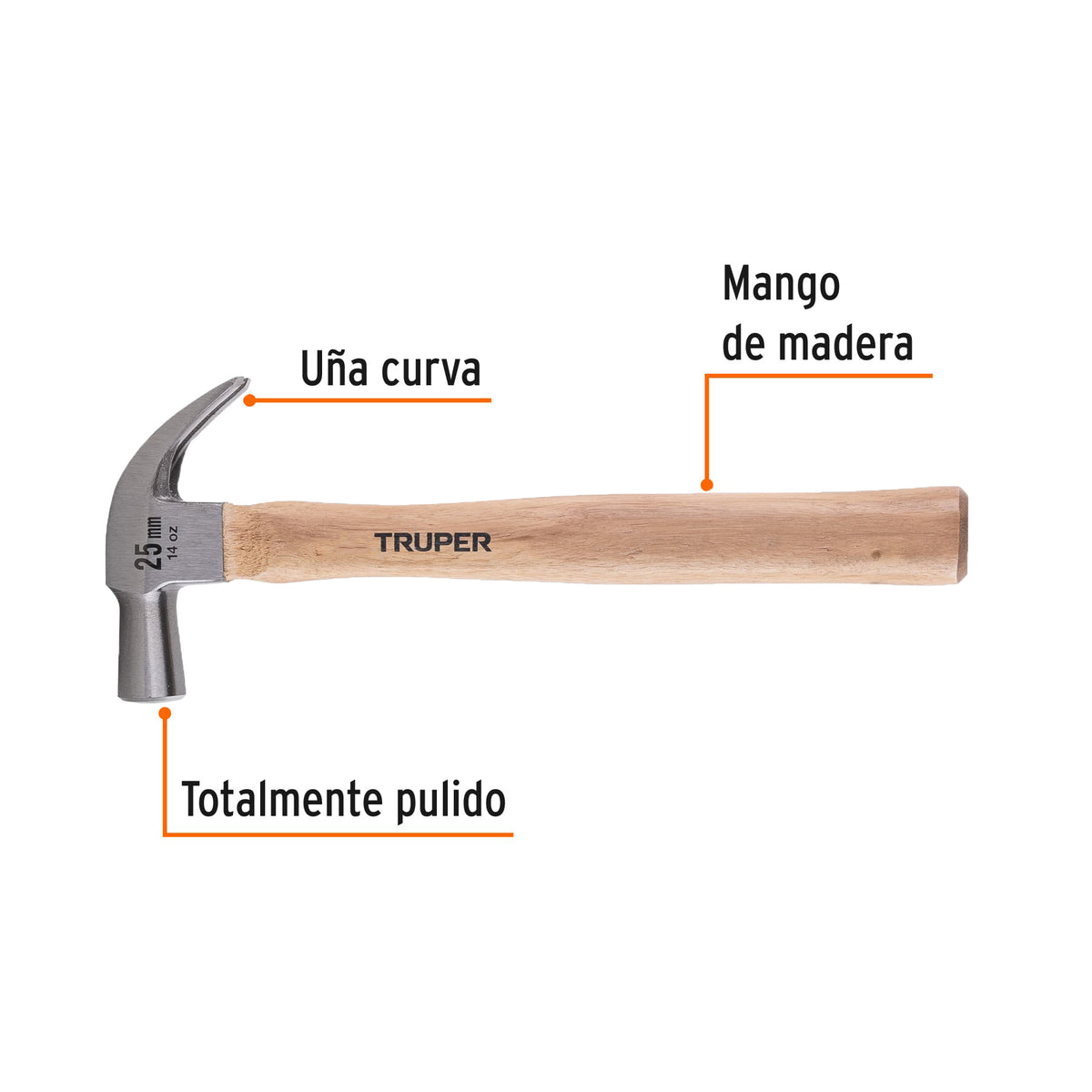 MARTILLO CÓNICO 25 MM 10558