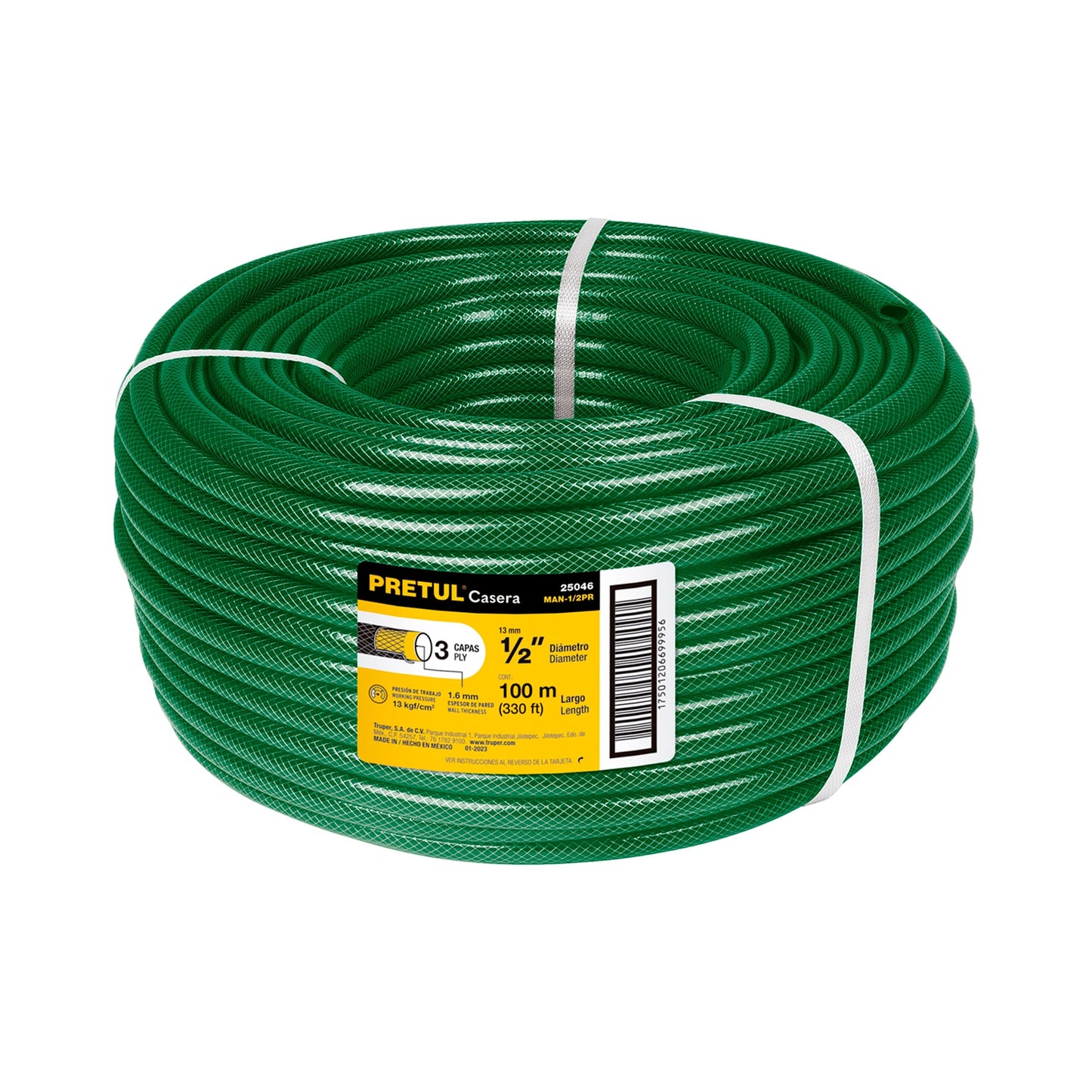 ROLLO MANGUERA PRETUL 25046 X 100 MTS