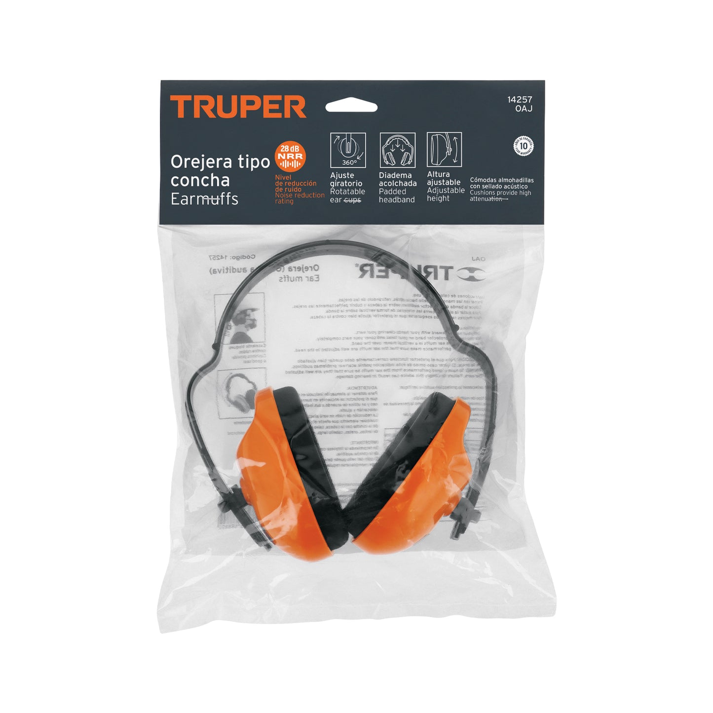 OREJERA PROTECTORA AJUSTABLE 14257