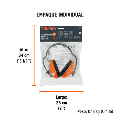 OREJERA PROTECTORA AJUSTABLE 14257