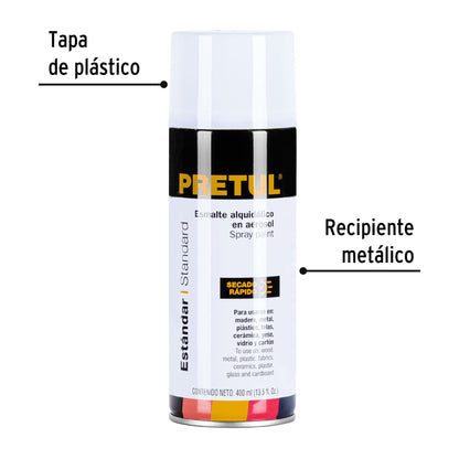 PINTURA EN AEROSOL BLANCO BRILLANTE ULTRACRAFT 40022