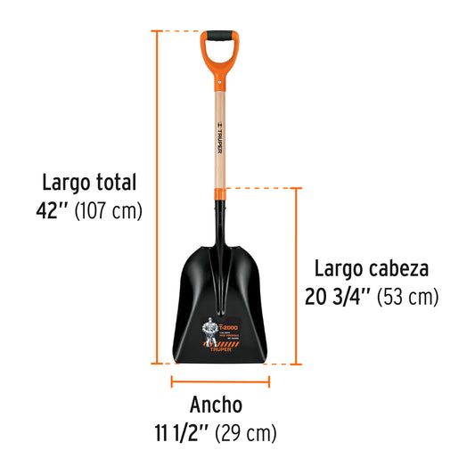 PALA CARBONERA CHICA PUÑO Y 19660