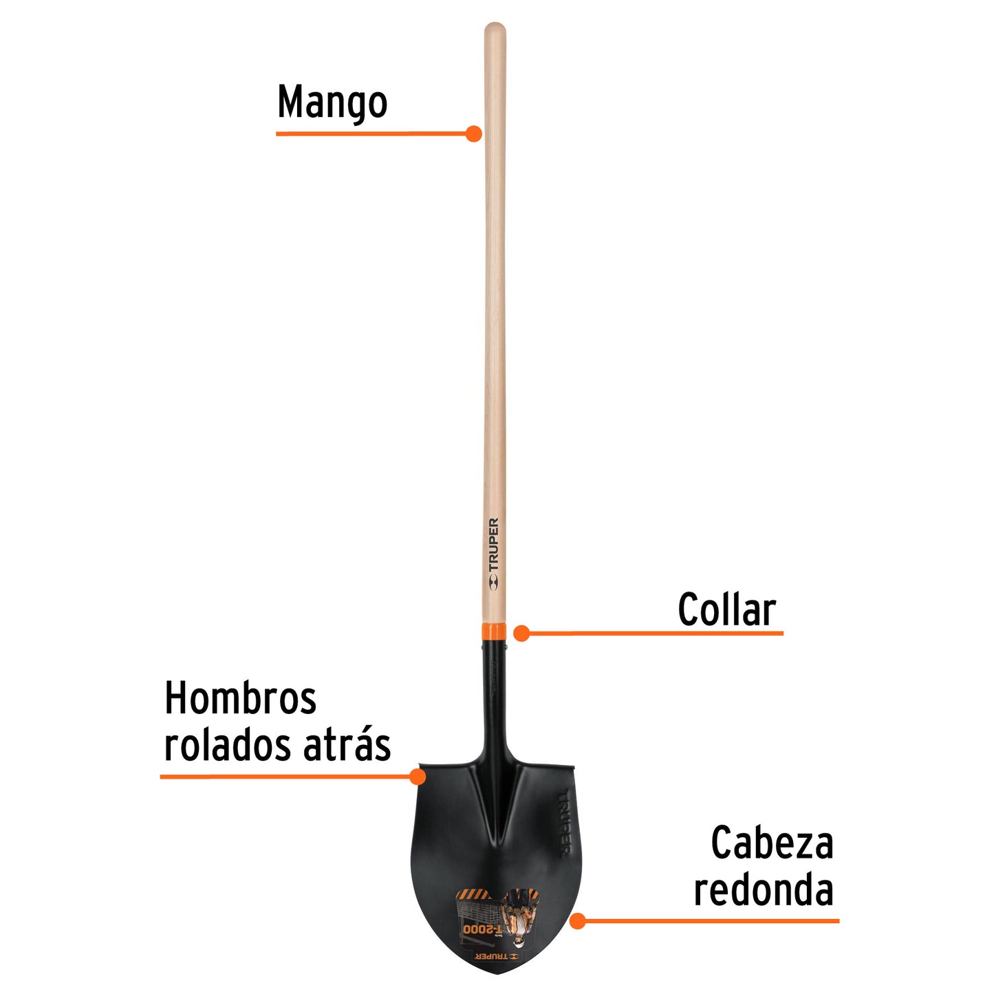 PALA REDONDA MANGO MADERA 10605