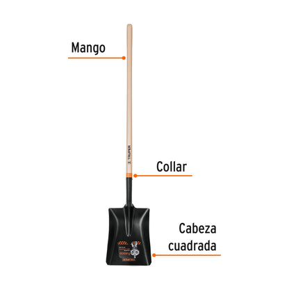 PALA CUADRADA MANGO MADERA 11391