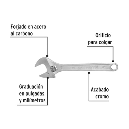 LLAVE EXPANSIVA 12 PULG PRETUL 21817